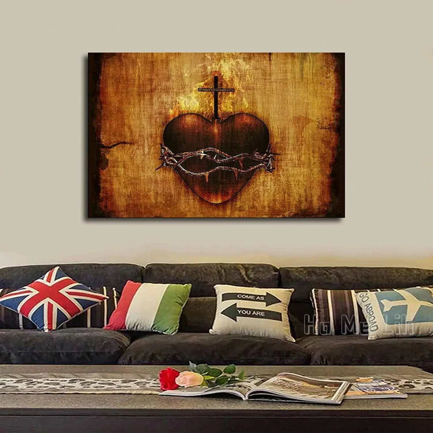 Home Decor Print Oil Painting On Canvas Wall Art Poster Jesus Christian