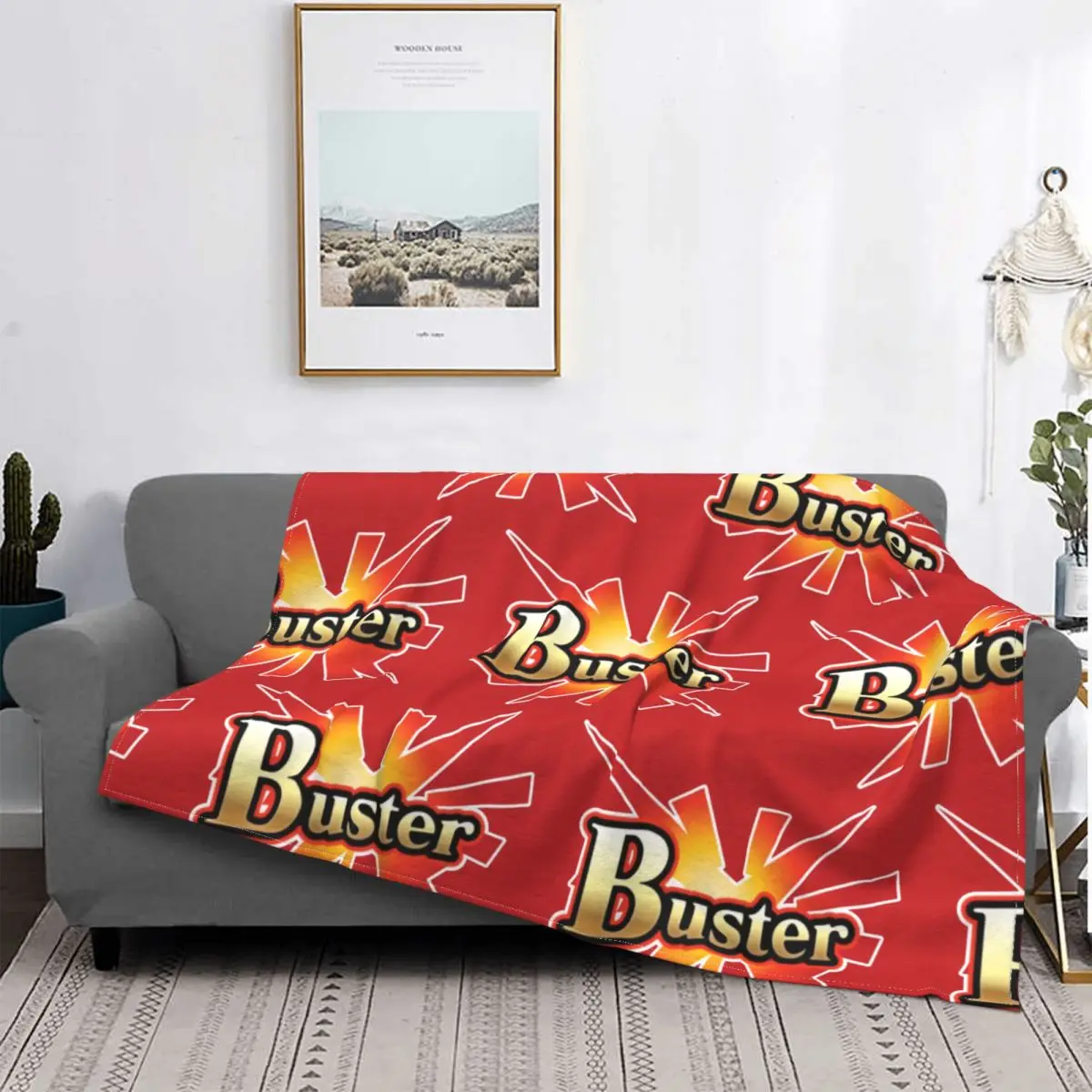 Anime Fate Grand Order Saber Quick Star Buster FGO Knitted Blankets Flannel Soft Throw Blankets for Bedroom Sofa BedRug