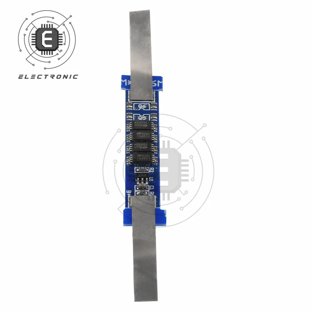 1S 3,7 V 4.5A 6A 9A li-ion BMS PCM Placa de protección de batería PCM para batería de iones de litio 18650