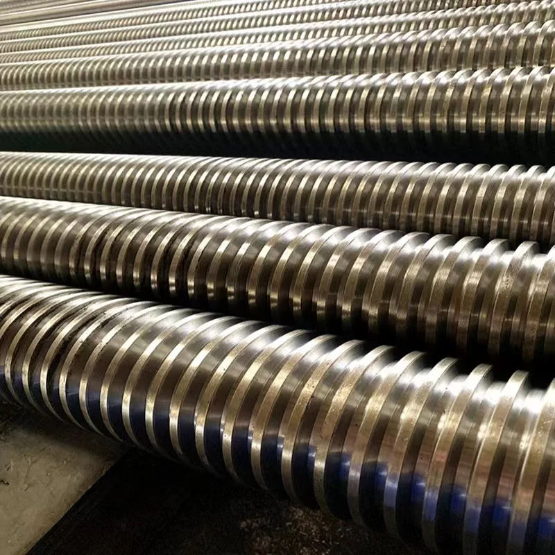 China Supplier Manufacture Precision  ization Nut Actuated Lead Screw Stainless Steel Big Trapezoidal Screw