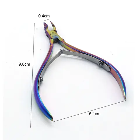 नाखून मैनीक्योर कैंची क्यूटिकल कटर नाखून क्यूटिकल निपर्स मृत त्वचा हटाने वाला पेडीक्योर स्टेनलेस स्टील कटर उपकरण 10 best sales क्यूटिकल ट्रिमर - №6