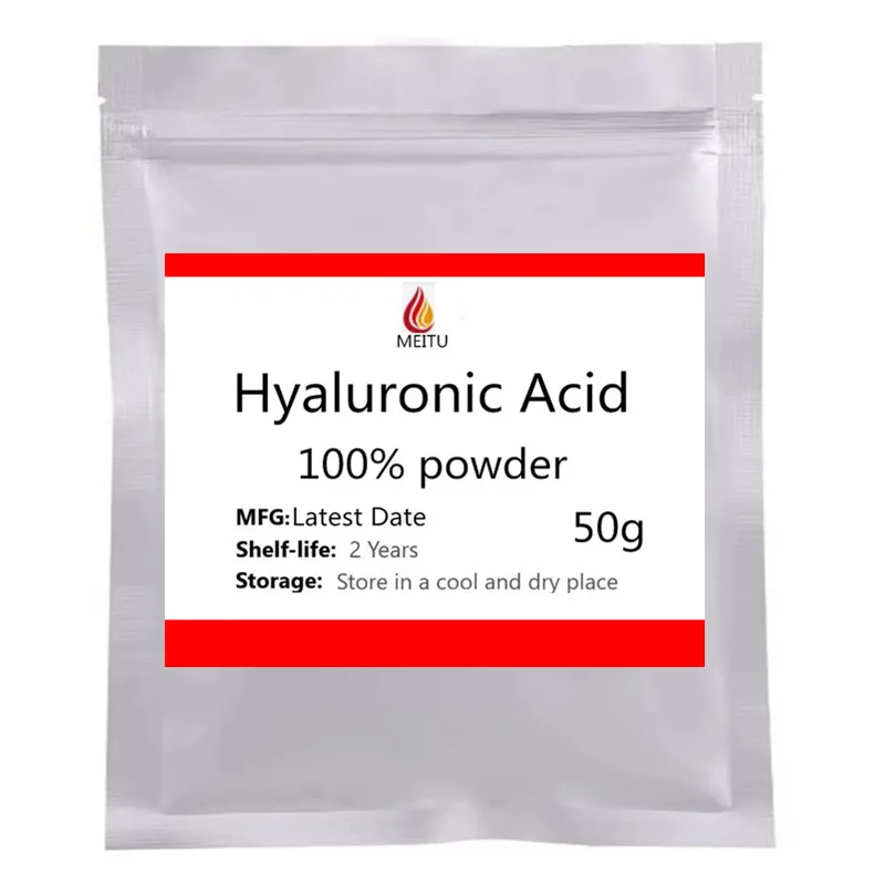 Top Quality 100% Hyaluronic Acid Powder , Anti Aging, Moisturizing Skin Whitening