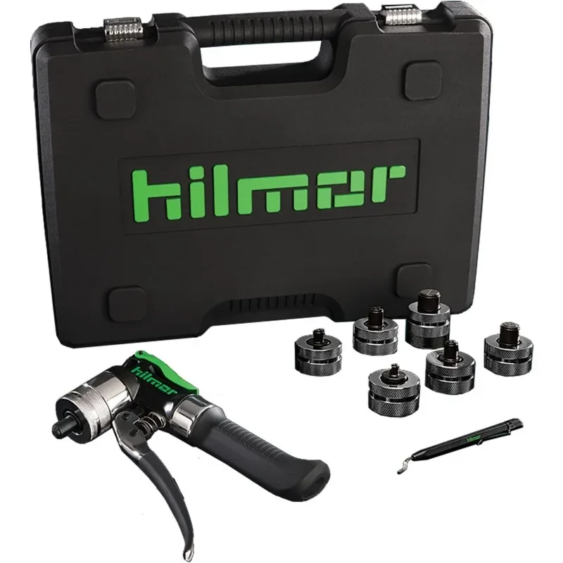 Hilmor 1839015 Compact Swage Tool Kit with Case, HVAC Tools and Equipment for Maintenance and Repair