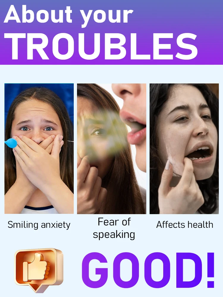 Mousse solves various problems Intraoral care tools