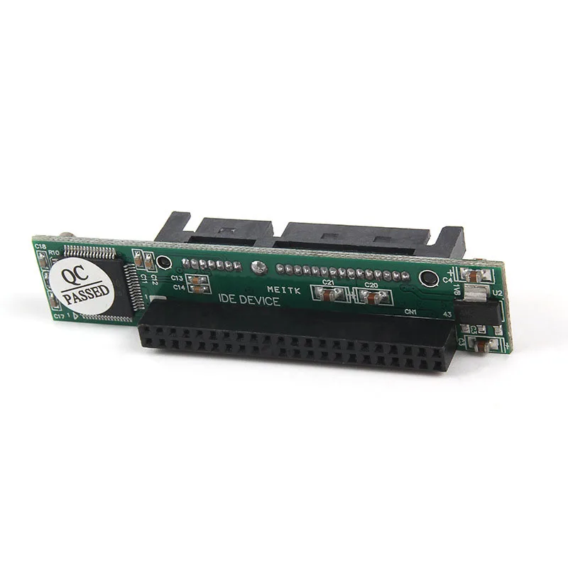 Sata 7+15P Female to 2.5 inch IDE Female 44 pin Adapter Converter Serial PC Computer hard  disk motherboard conversion Card