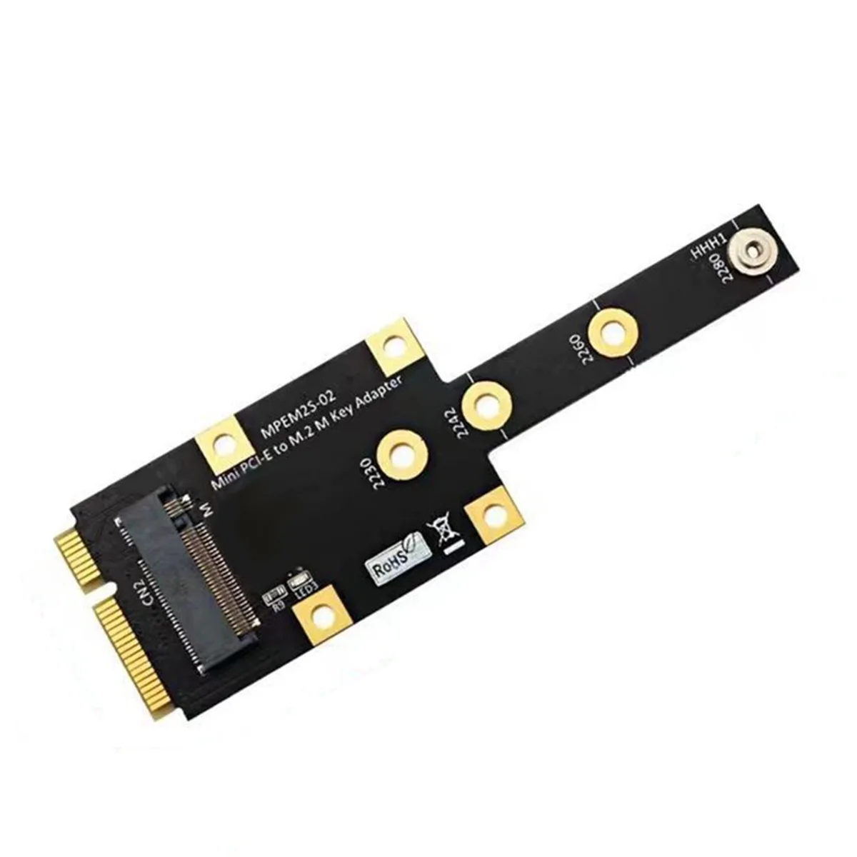 NVME SSD to MINI PCI-E Adapter Card M.2 NGFF NVME KEY M to MINI PCIE Multifunction Module