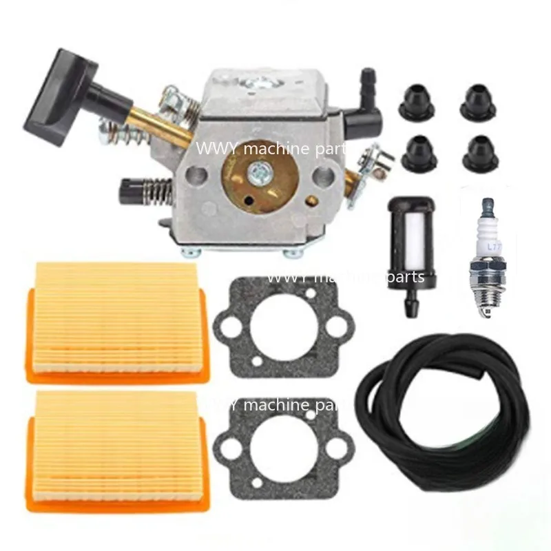For BR400 BR420 BR320 BR380 Carburetors, Oil Filters, Air Filters YouTube Spark Plugs, Paper Pads