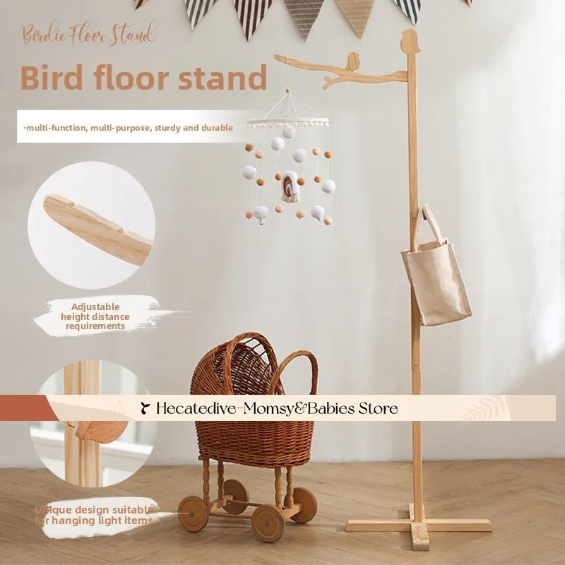 

【Супер запчасти】В вешалка для мобильных телефонов, без инструментов, вешалка для мобильного крепления для кроватки, многосторонняя в использовании вешалка для одежды