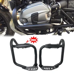 For BMW R Nine T R9T R1200 R NINET R NINET Scrambler 2014-2023 Motorcycle Crash Bars Engine Guard Bumper Frame Protector Slider