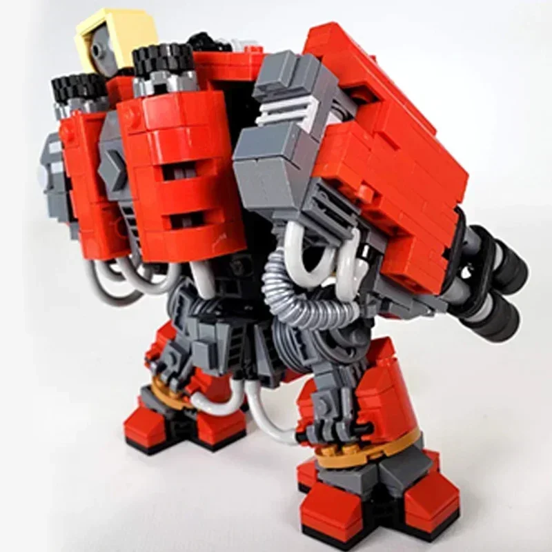 Modello di gioco popolare Moc Mattoni da costruzione Tecnologia di armatura meccanizzata pesante Blocchi modulari Regali Giocattoli di Natale Set fai da te Assemblaggio