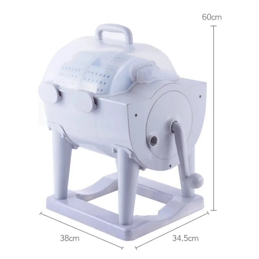 Hand drum washing machine dehydrator 5KG Manually Wash and Dry the student dormitory 0-400RPM