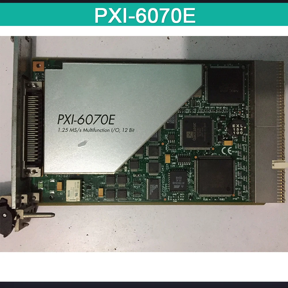 

Для многофункциональной карты сбора данных NI PXI-6070E