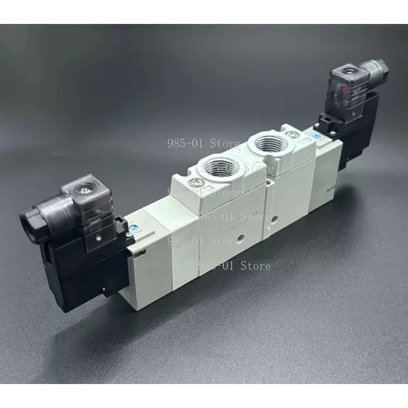 VF5444-5EZ-03-X42 Pneumatic Solenoid Valve, 5-Port Pilot Operated Directional Control Valve