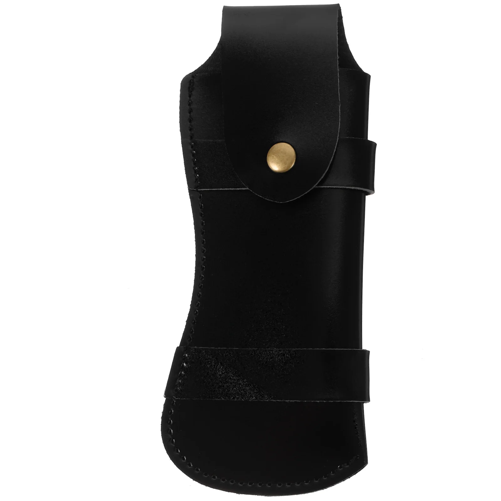 

Portable Sleeve Black Case for Kitchen Knife PU Sheath Outdoor Camping BBQ Household Guard Accessory