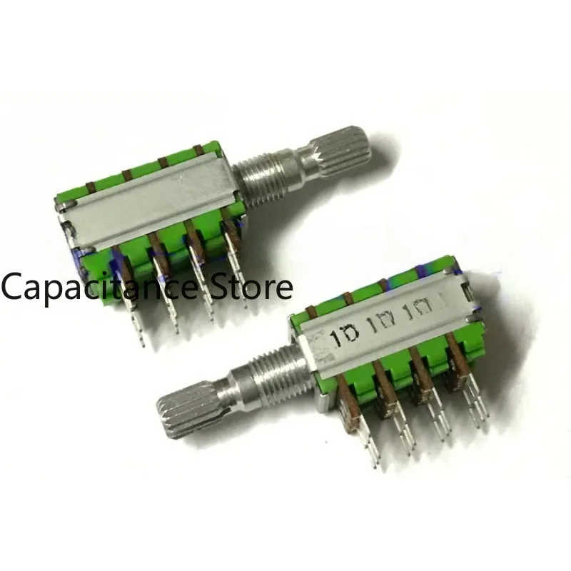 

5PCS 12 type precision potentiometer 4-link A10K * 4 innovative speaker volume