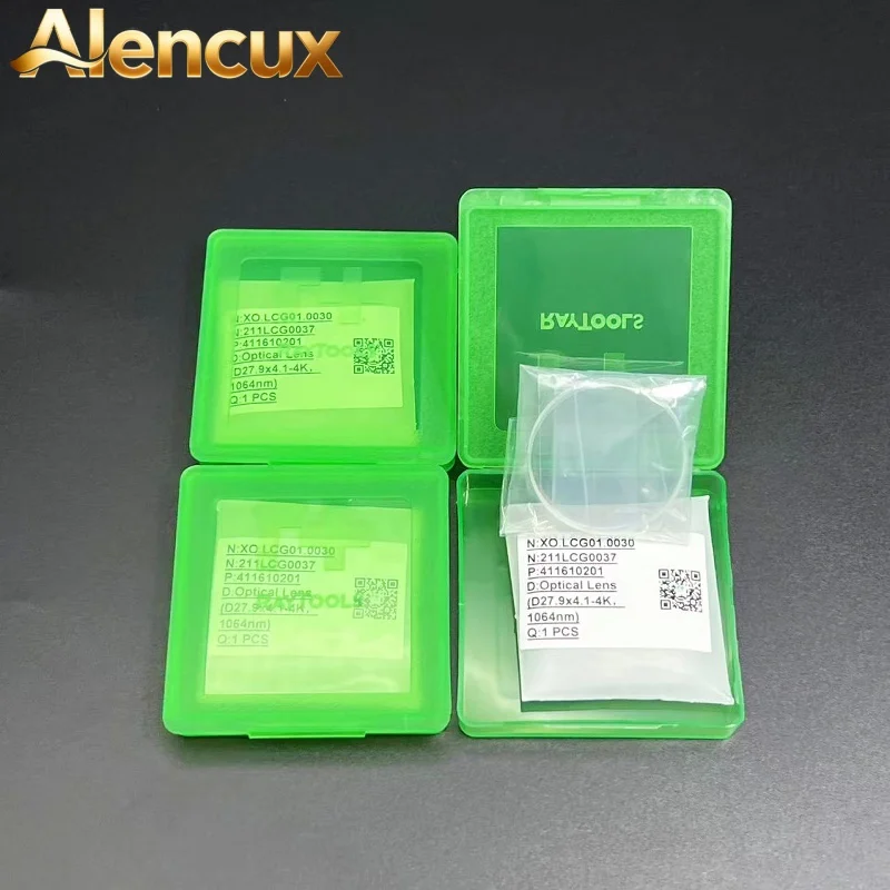 10 PCS Original Raytools Lens 27.9x4.1 24.9x1.5 Protective Lens 37x7 For BM110 BM111 BM109 BM06K Laser Cutting Protective Lens