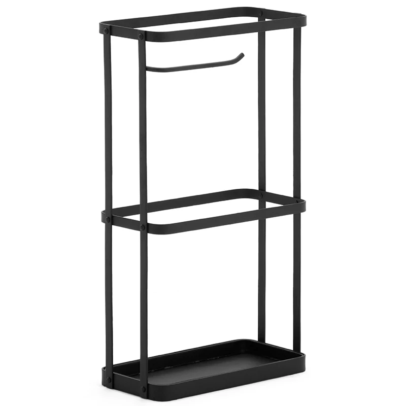Nordic Iron Umbrella Stand Rust-Resistant Coated Entryway Holder for Home Office Hotel Lobbies Iron Rack