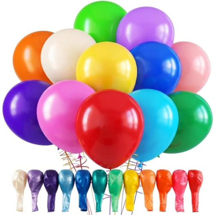 

Balloons, pcs Party Balloons for Birthday Baby Shower Graduation Anniversary Wedding Party Supplies Garland Arch Decoration,,As