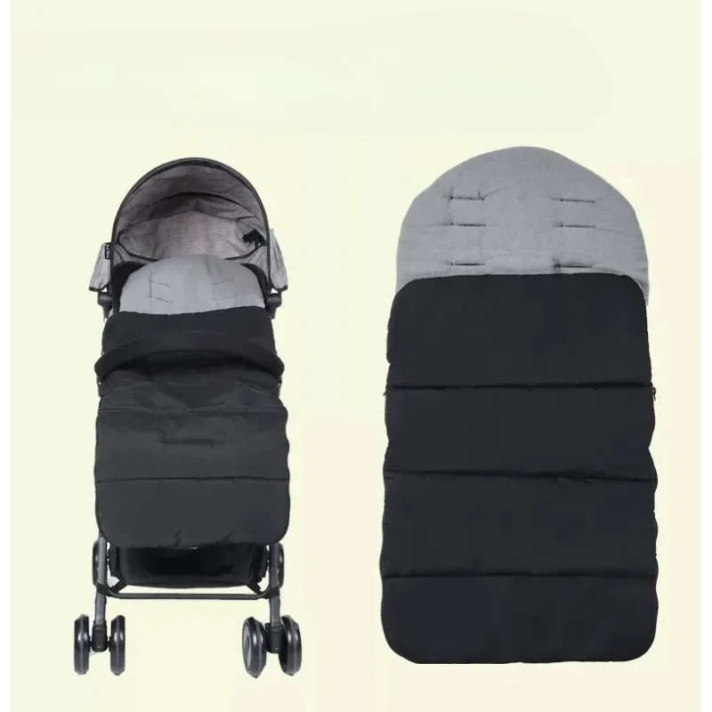 Padded Baby Bunting Bag Special Outing for Autumn and Winter Universal Warm Footmuffs for Stroller Thick Cotton