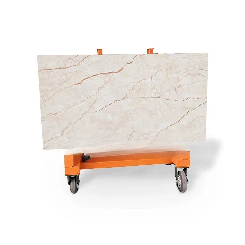 Electric Lift Slab Transport Cart Kitchen Countertop Installation Granite Cart Trolleys for Granite FBYS-J