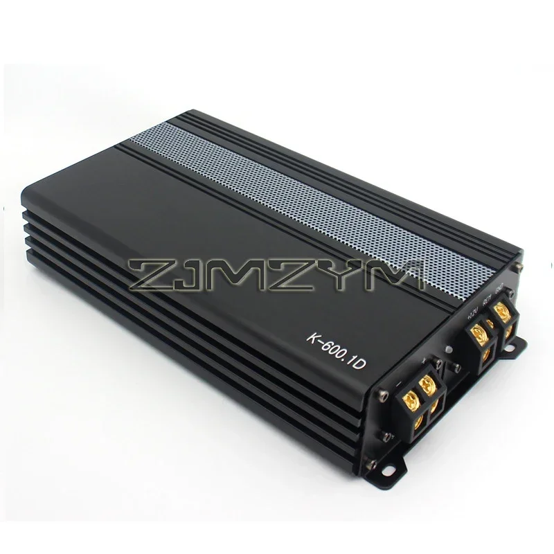 Amplificador Class D Single Channel 600W Digital High-Power Car Amplifier Car Audio Modification K-600.1D