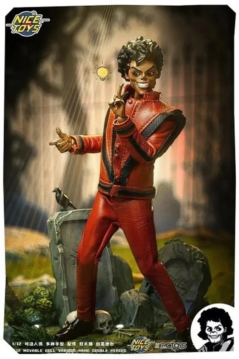 

In Stock NICETOEYS X PCTOYS 1/12 Jackson Family Trembling Michael NT2201 Action Figure Model Toys Gifts