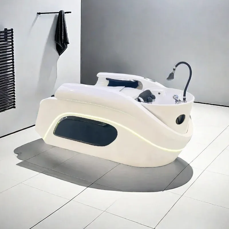 

Shampoo Chair Head Massage Spa Room Washing Equipment Hairdressing Bed Salon Chairs Hair Stylist Commercial Sedie Sillas Beauty