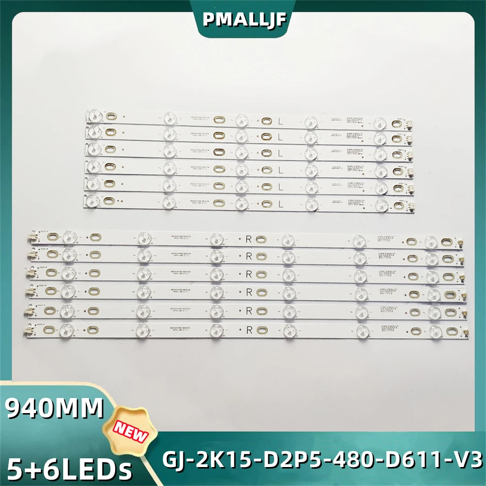 LED Strip 48pfh4100 BDL4830QL GJ-2K15-D2P5-480-D611-V3 TPT480LS-HN08.S HM10.S LB48007 LB48015 TPT480H2 48PFK4100/12 43030J05L