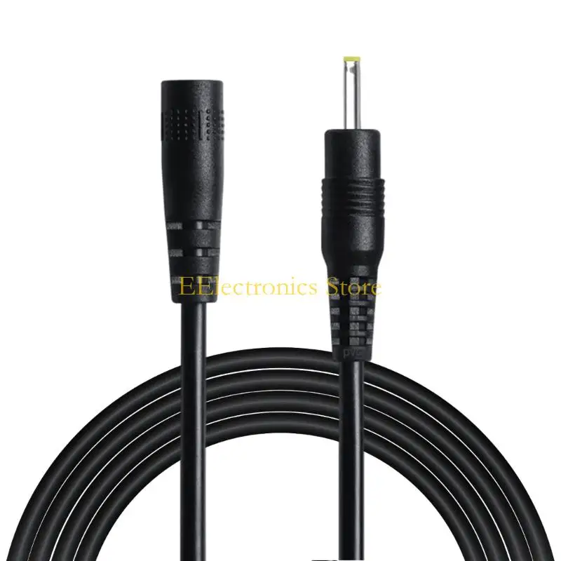B03C 2507 Male to Female Electrical Adapter Cable 2.5x0.7mm for Desktop Multiple Size Option Securedly Connection Designing