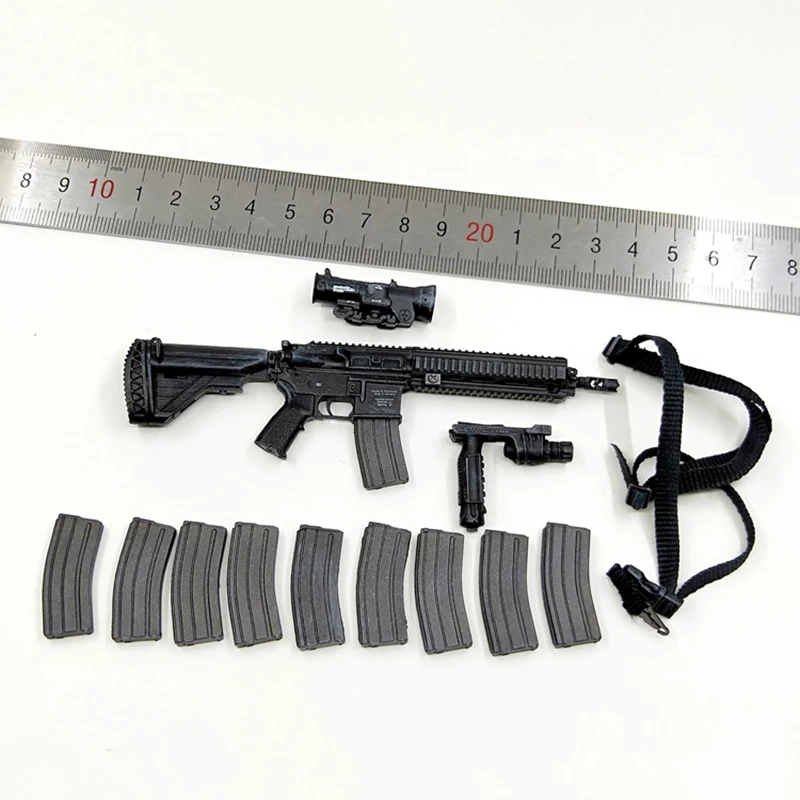 DID MA80119 Scale 1/6 American Agent London Fall Mark HK416 Toys Model PVC Material Not Real Stuff