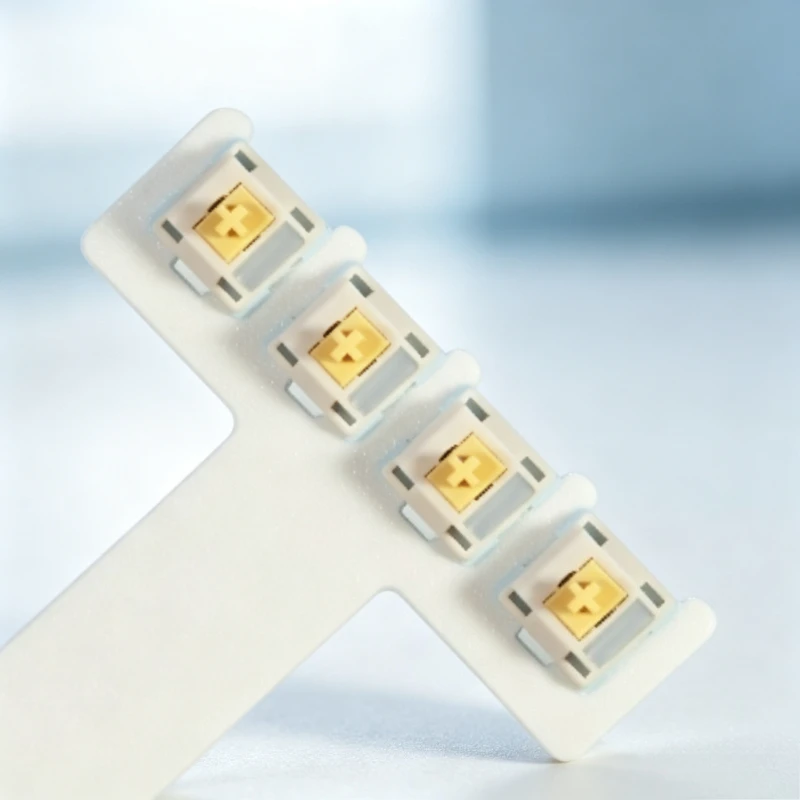 Cream Tea Theme Switch Customized Muffled Sound Micro Paragraph Trigger Pressure 37/42/48gf for Mechanical Keyboard Accessories