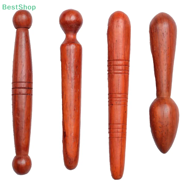 

♥Sandalwood Gua Sha Massage Rolling Stick Multi-Ball Design Tool For Scalp Massage,Tense Tendon Relief & Stress Relaxation