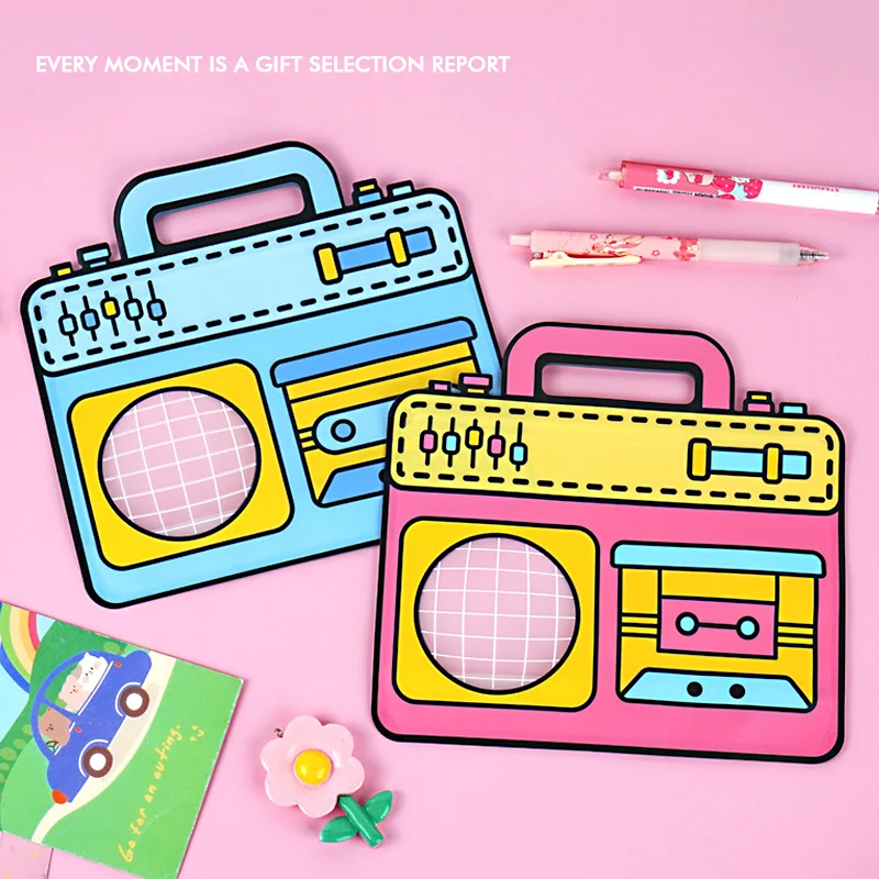 20/50 Stück Retro-Radio-Muster Ziplock-Snacktüten, niedliche, versiegelte Festival-Handtaschen für Kindergeburtstagsfeiern, Süßigkeiten- und Keksverpackungen – Detail 4