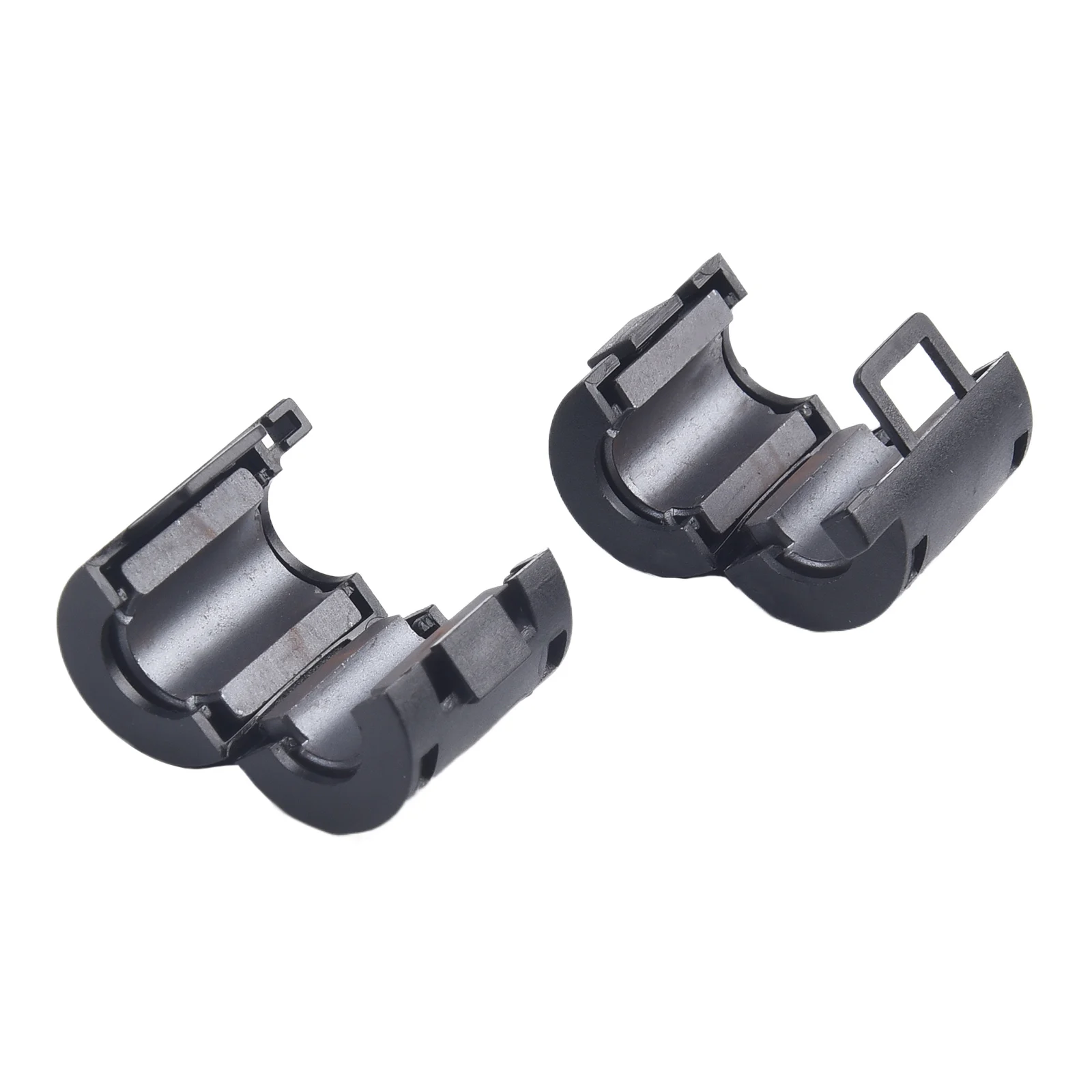 Five-Count For Ferrite Cable Core Choke Clips with Anti-Interference Snap and EMC Demagnet Filters for Signal Noise Reduction