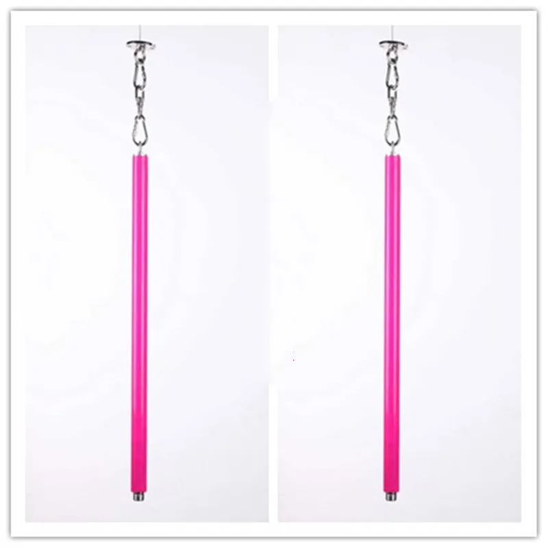1m Length Extension Pole Of Flying Pole Silicone 45mm Diameter Dance Hanging Rod Rotate 360 degrees Suspension Fitness Tube