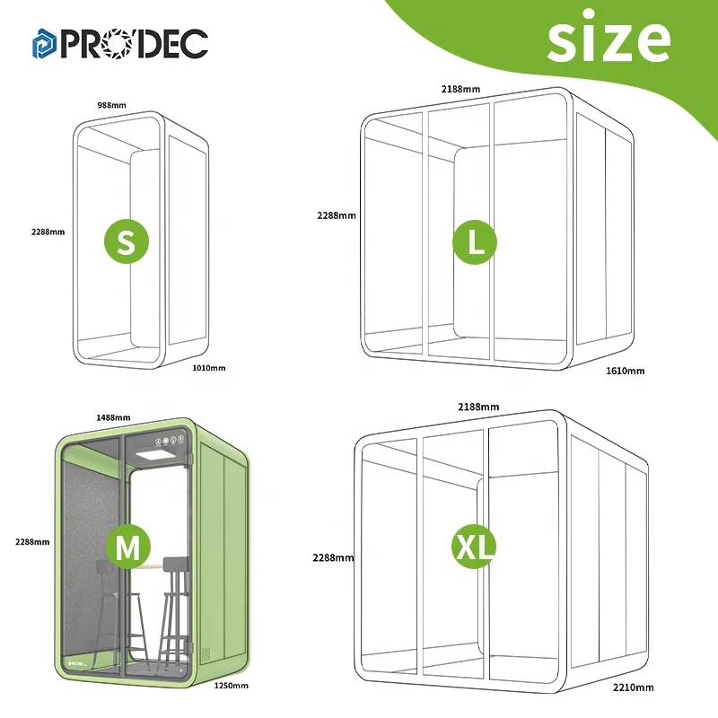 Mobile Office Private Sound Meeting Container Private Pod