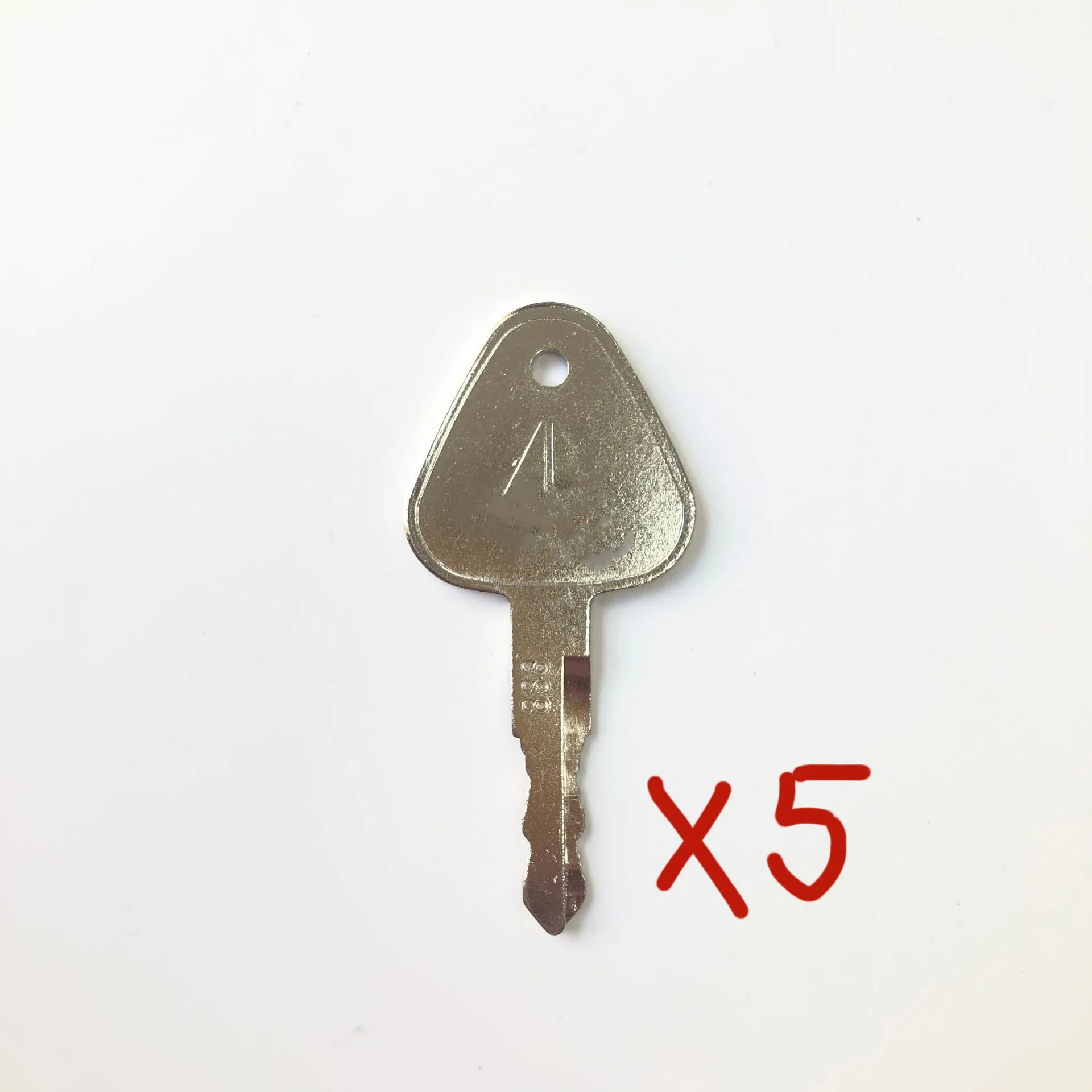 

5PCS New Steel 888 Key For SDLG Backhoe Excavator Loader Heavy Equipment