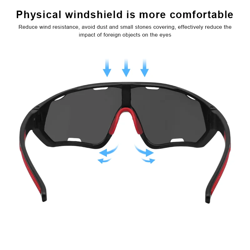 Cycling Sunglasses UV400 Windproof Sunglasses MTB Bike Glasses Outdoor Sport Fishing Hiking Riding Goggles Men Women Eyewear