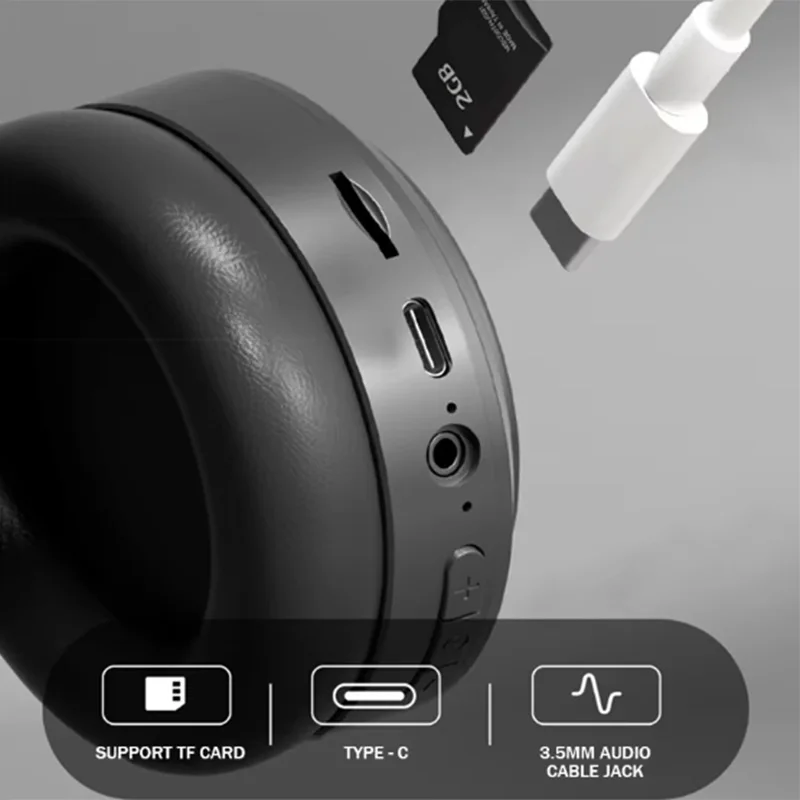 Xiaomi Original TH10 sans fil Bluetooth multi-fonctionnel connecter casque sur l'oreille capuche casque Esports jeu Sport Hi-Fi avec micro