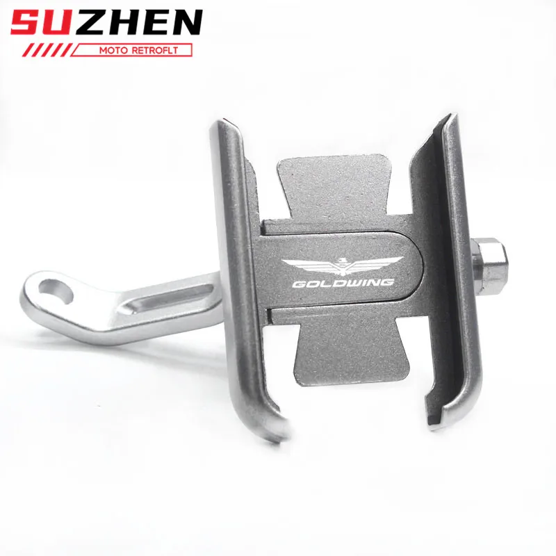 Motorcycle GPS Navigation Stand Handlebar Phone Mount Bracket For Gold Wing 1800 1500 1200 Goldwing GL1800 GL 1800