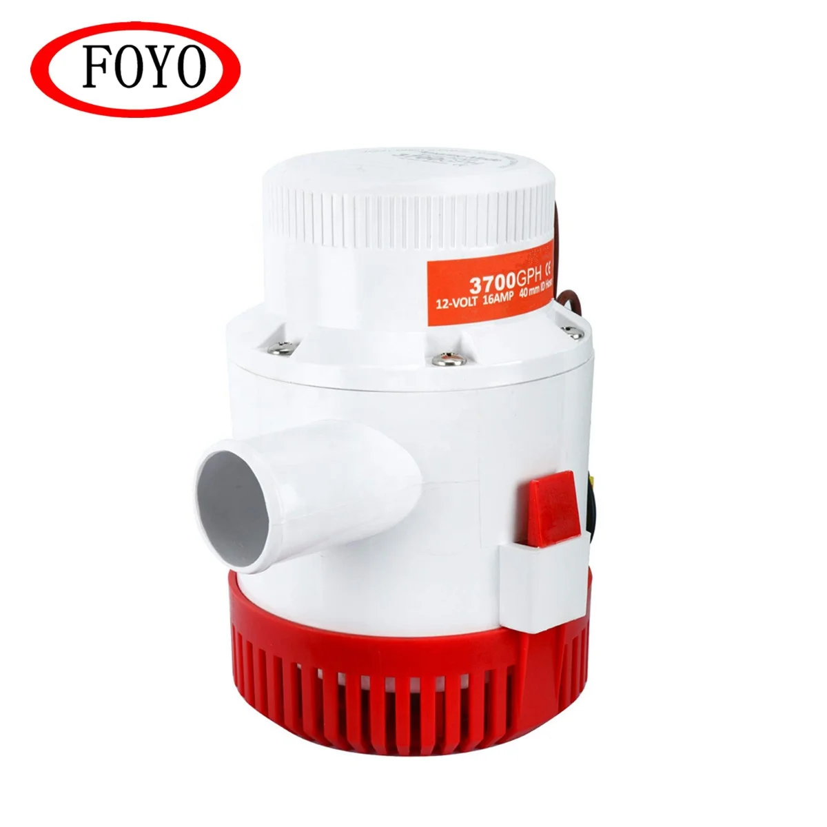 Foyo Brand Hot Sale Boat Submersible 24volt DC 3000GPH Boat Bilge Water Pump Non-Automatic Bilge Pumps for boat and ship