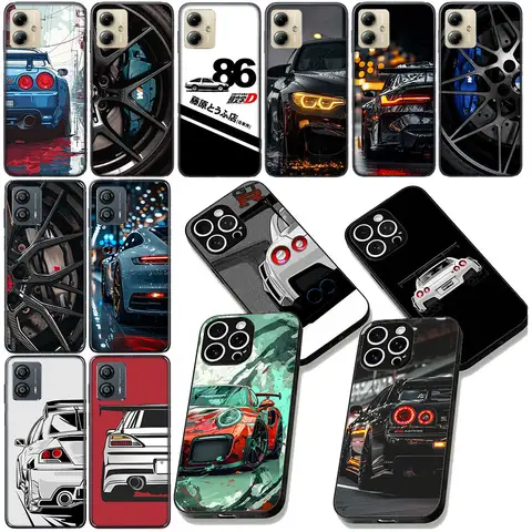 Supercar Taillights Super Car Wheel Protective Cover for Huawei P30 P20 Mate 20 Lite Pro Y7 Y6P Y7A 2019 Nova 5T 3I Phone Case