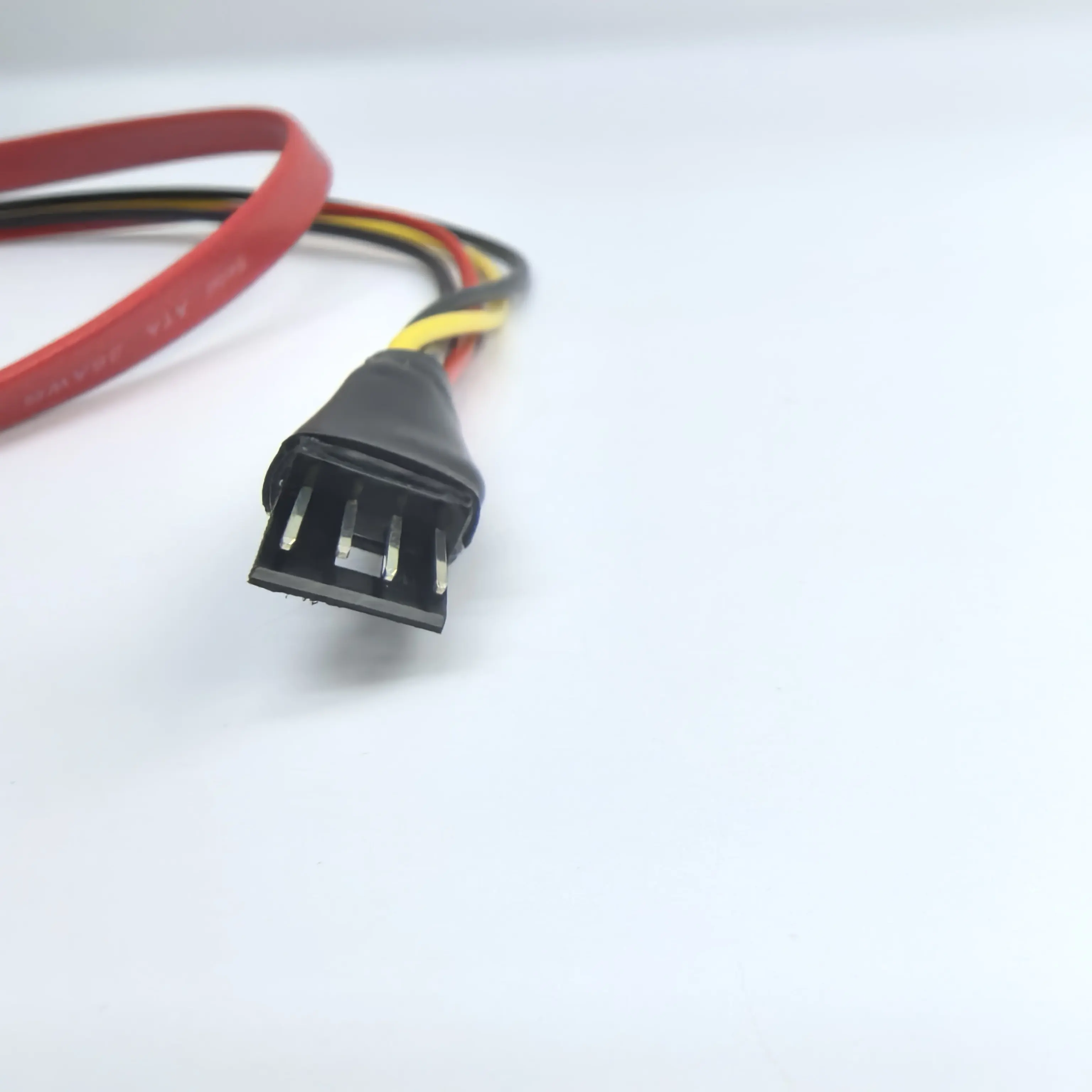 22pin 7+15 Pin SATA to 7Pin  DATA + 4Pin male FDD Floppy Power supply Splitter Extension Data Cable for PC Hard Drive HDD