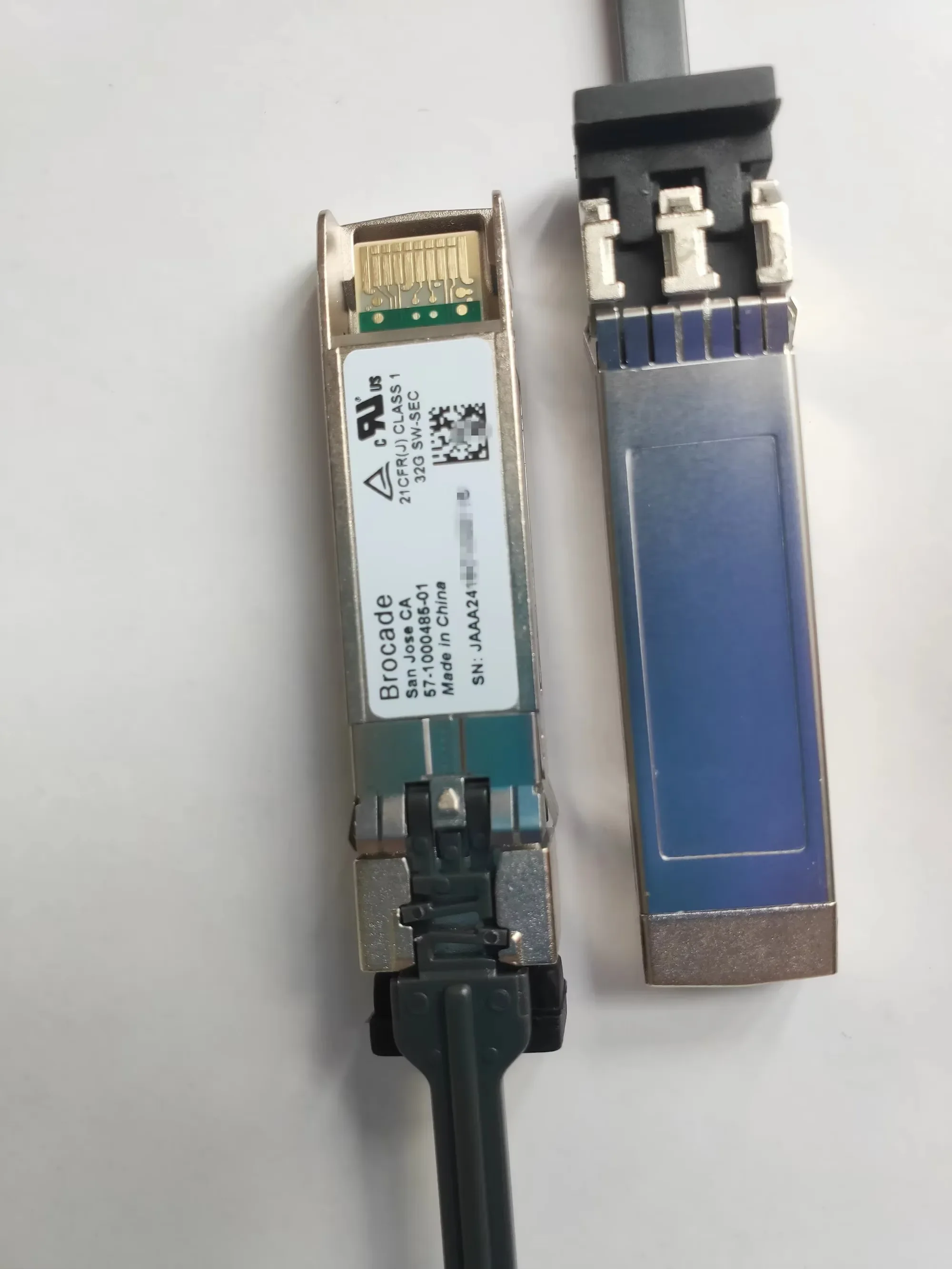 New Encryption Brocade 32G Sfp Transceiver 57-1000485-01 SW-SEC FC-SAN XBR-000412 G620 G630 X7 X6 G720 32GB Fiber Optical Module