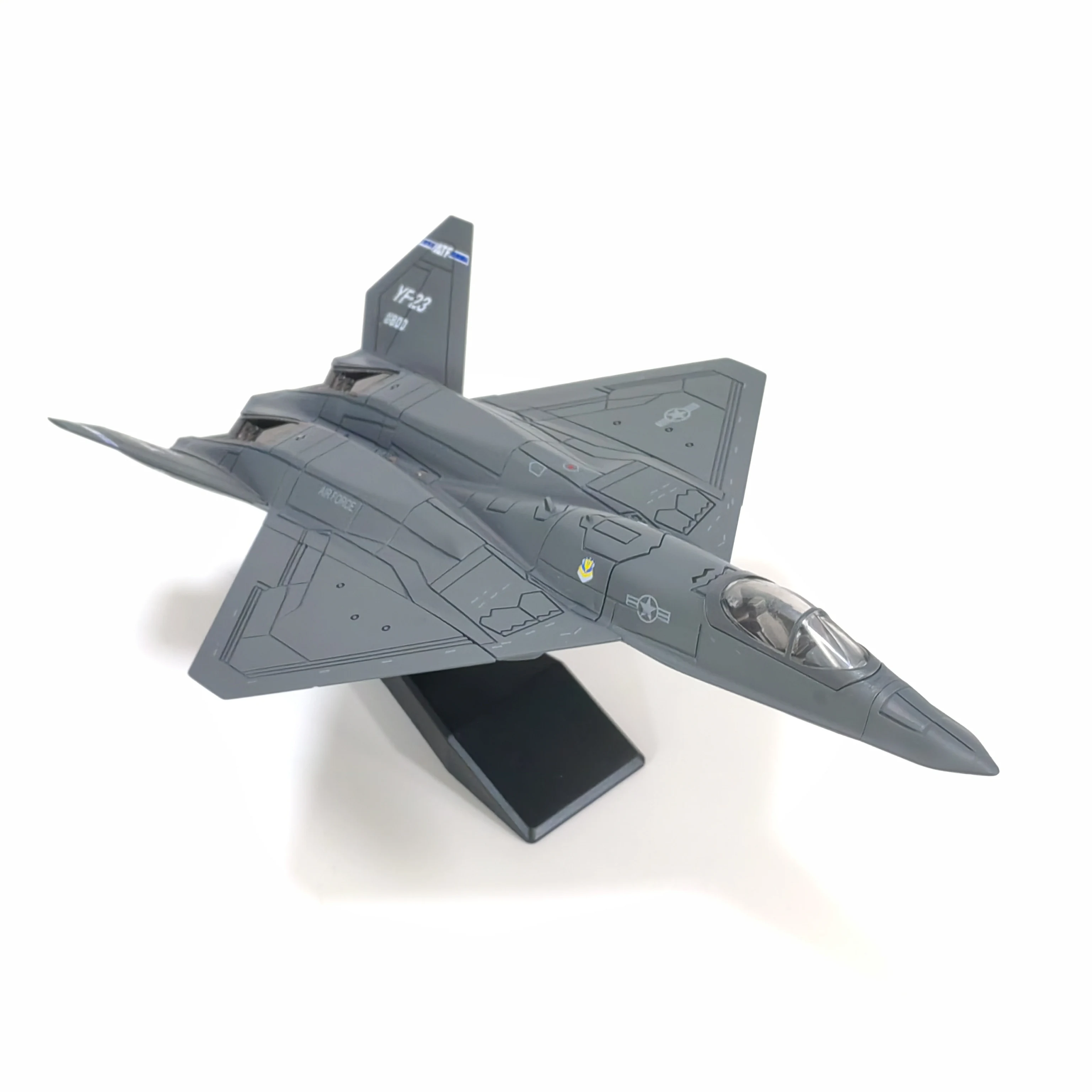 1:72 YF-23 Stealth Fighter DIY Fighter Plastic  Assembly Aircraft Model, Collection and Decoration Creative Gift Christmas Gift