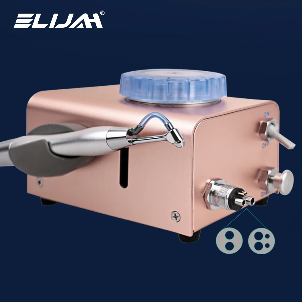 

ELIJAH Dental Sandblasting Scaler Dental Chair Built in N2 LED Air Sandblasting Machine With Handpiece Teeth Whitening Equipment