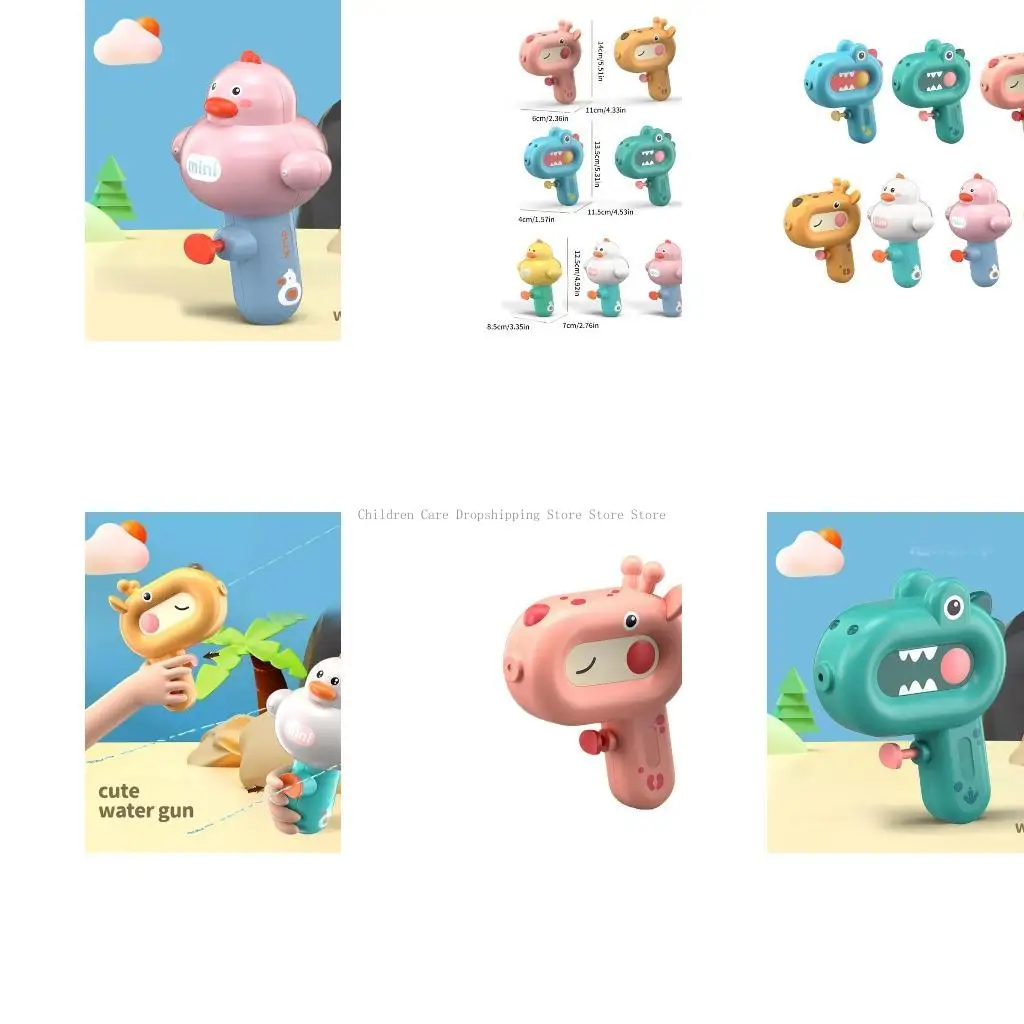 

Cartoon Water Guns Water Toy Strong Jet for Outdoor Activities Water Toy