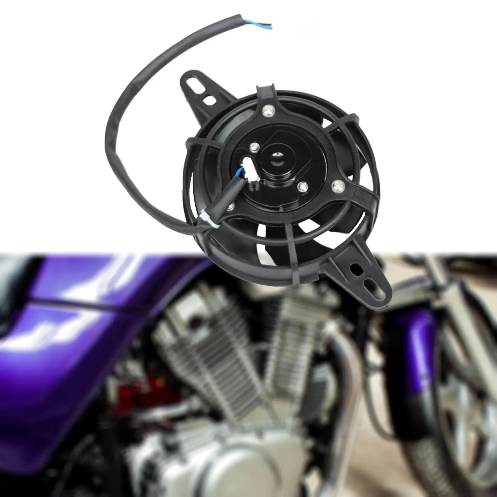 Radiator Cooling Fan Motocross Parts Replacement Motorcycles Engine Quad 250cc Radiator Fan Oil Cooler Motorcycle Cooling Fan