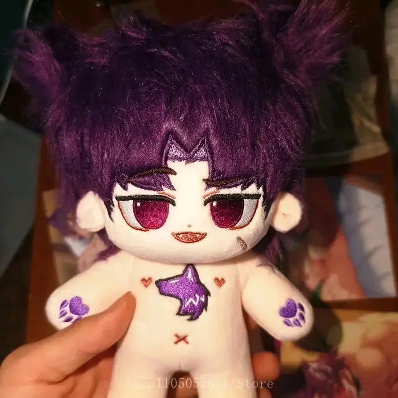 20CM Anime Camp Buddy Yoichi Yukimura Wolf Plush Cotton Doll Body BL Game Cosplay Dress Up Clothes Outfit Fans Xmas Gifts - view 6