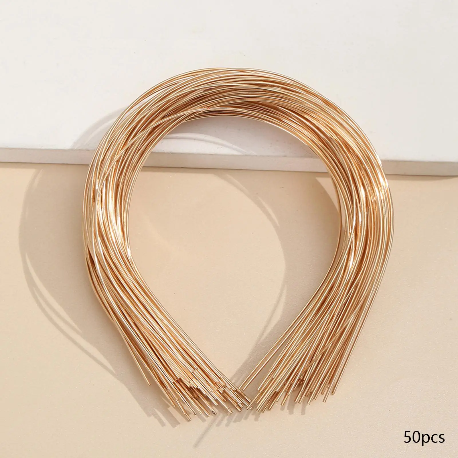 Skinny Blank Hard Metal Headbands for Bulk DIY Hair Band Crafts Set for Girls and Women’s Use 6
